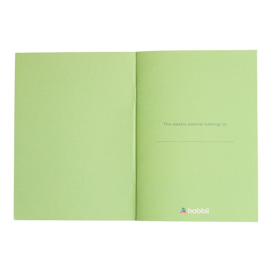 Weekly Planner Book - Flower - Hobbii
2