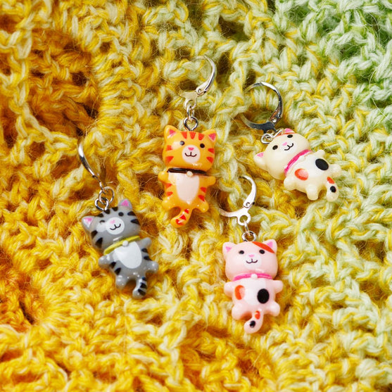 Stitch Markers - Cats - Hobbii
2