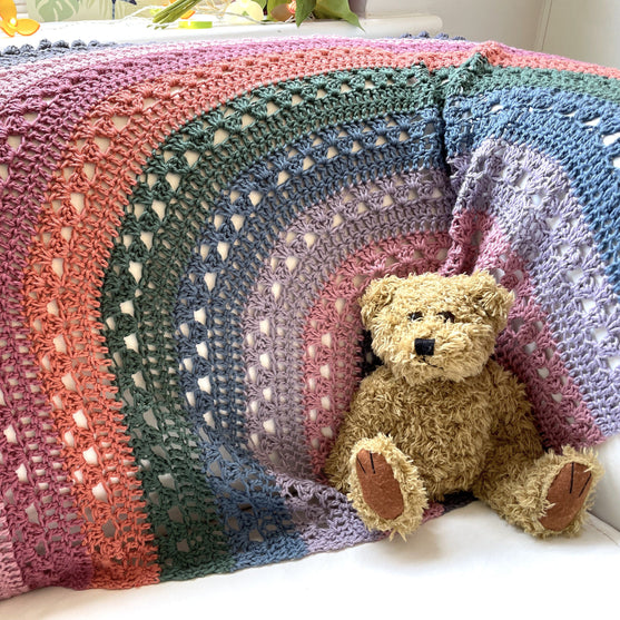 Granny Over the Rainbow - Blanket
3
