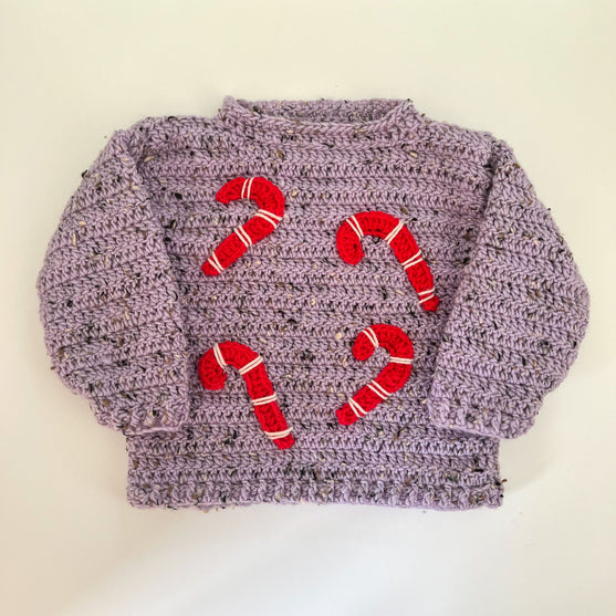 Candy Canes - Children’s Sweater
2