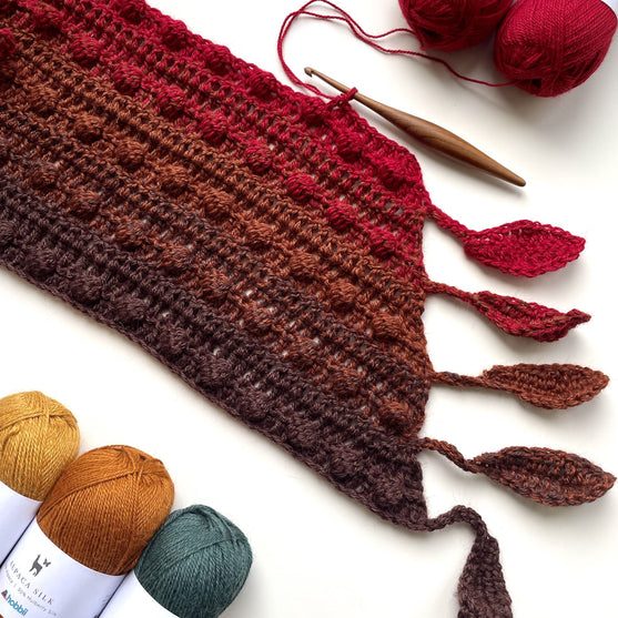 Falling Leaves - Scarf
6