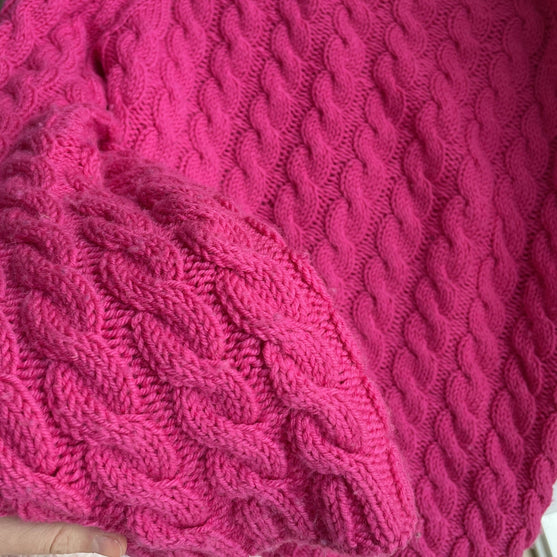 Easy Cable Sweater
4