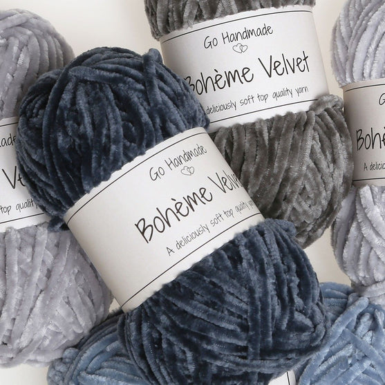 Granny Shawl Boheme Velvet "Double"
5