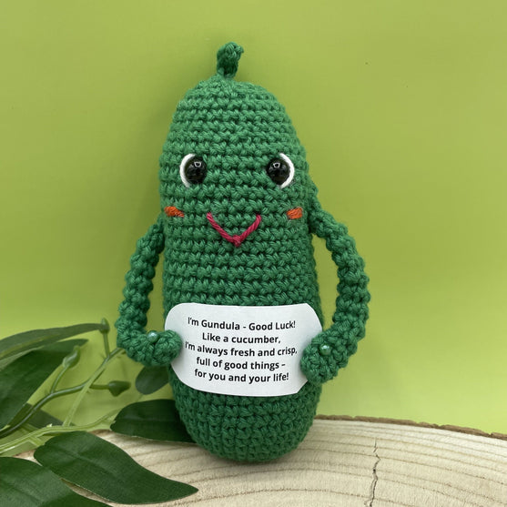 Gundula Cucumber - Amigurumi
1