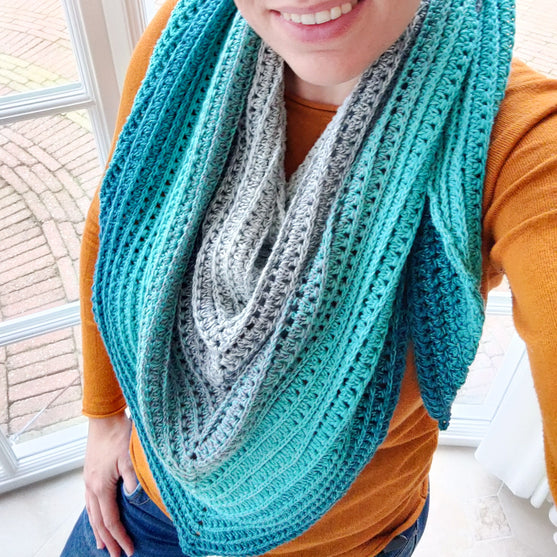 Spring Drops - Shawl
7