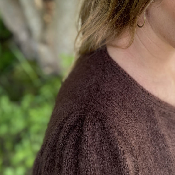 Kastanje - Cardigan
4