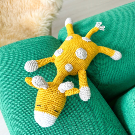 Kalle the Giraffe - Baby comforter