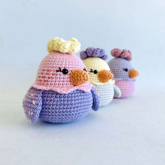 Colorful Easter - Bunny & Hen
7