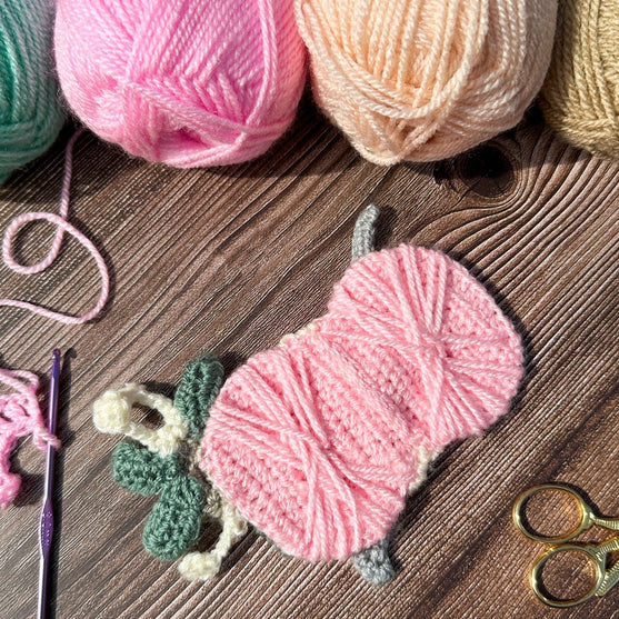 Yarn Ball and Hook - Applique
4