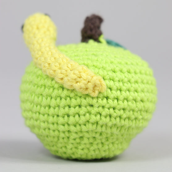 Apple with Worm
4