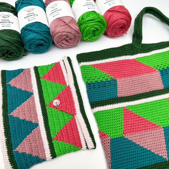 Retro - Tote Bag and Pouch
7