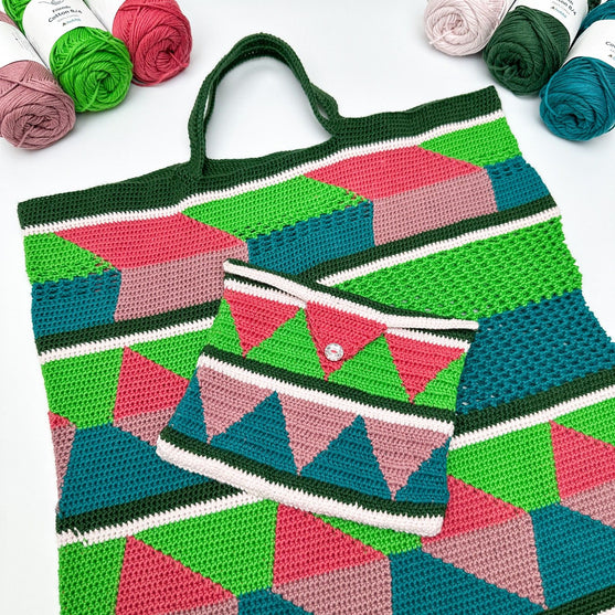 Retro - Tote Bag and Pouch
4