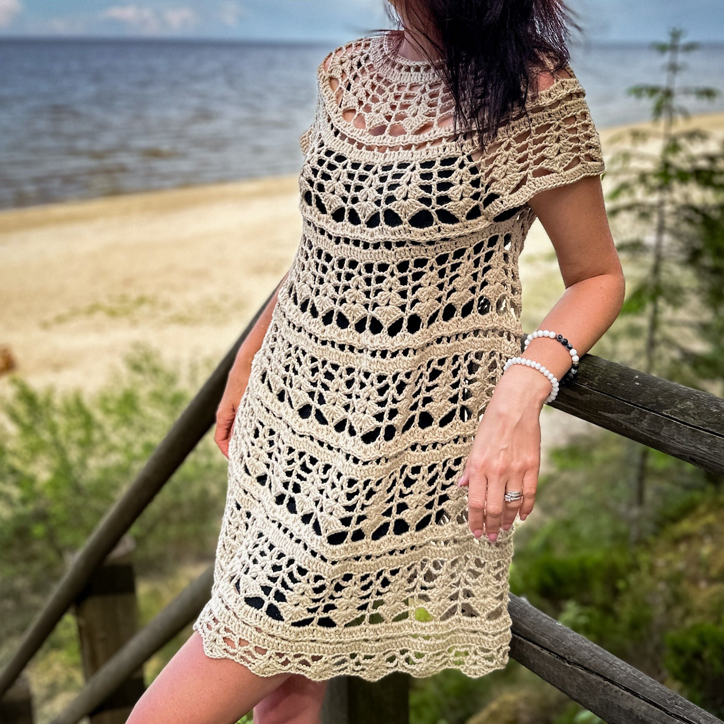 dress crochet pattern - Sicilia - Dress
