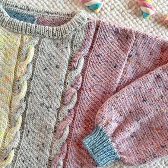 Marshmallow Swirls - Sweater
6