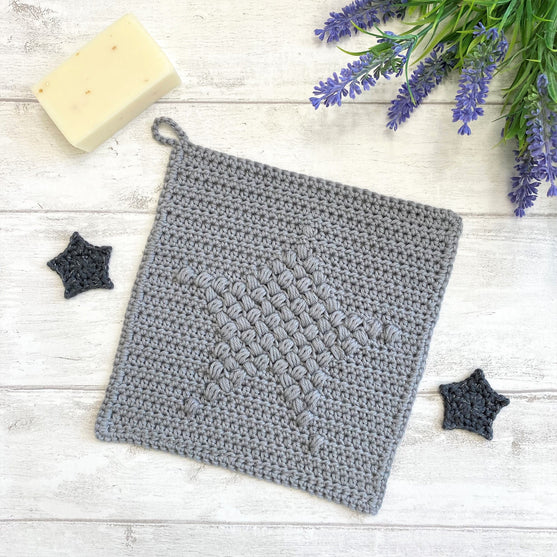 Loopy Star - Washcloth
4