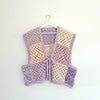Lavender - Granny Square Vest
1