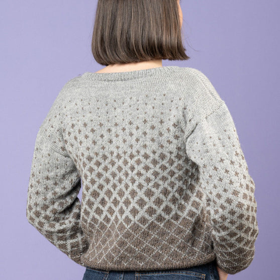 Maggie - Sweater with colorwork
4