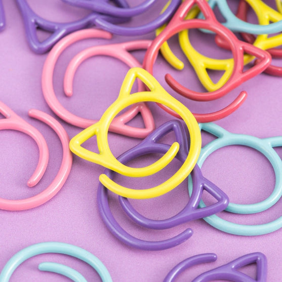 Metal Stitch Markers - Cat - Hobbii
3