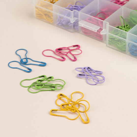 Box of Stitch Markers - Metal - Hobbii
2