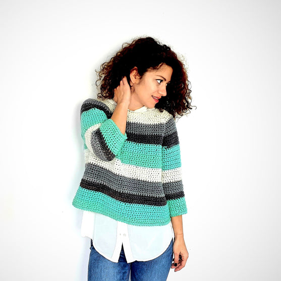 Mint Lollipop Sweater
3