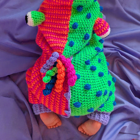 Monster Romper - Halloween Pramsuit
6