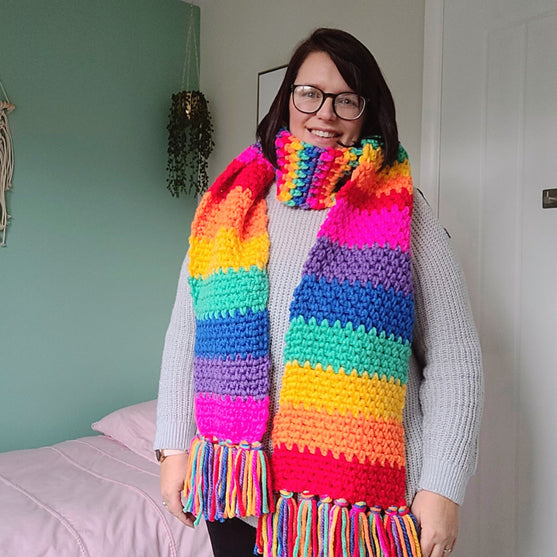 Chunky Rainbow - Scarf
3