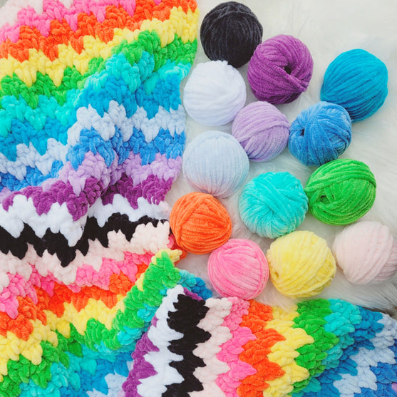 The Rainbow Cuddle Blanket
4