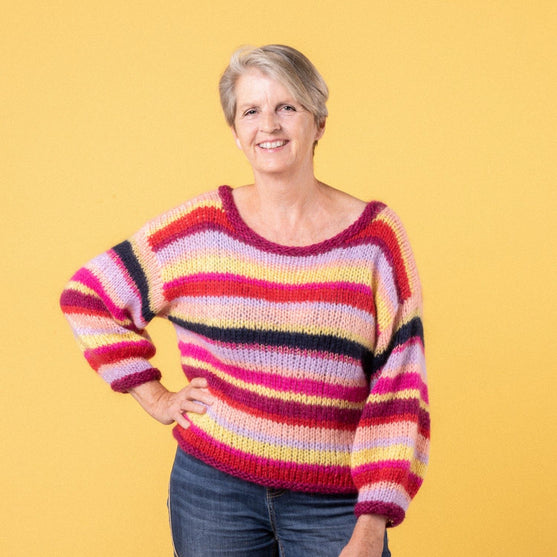 Pia - Sweater - Pink Collection
1