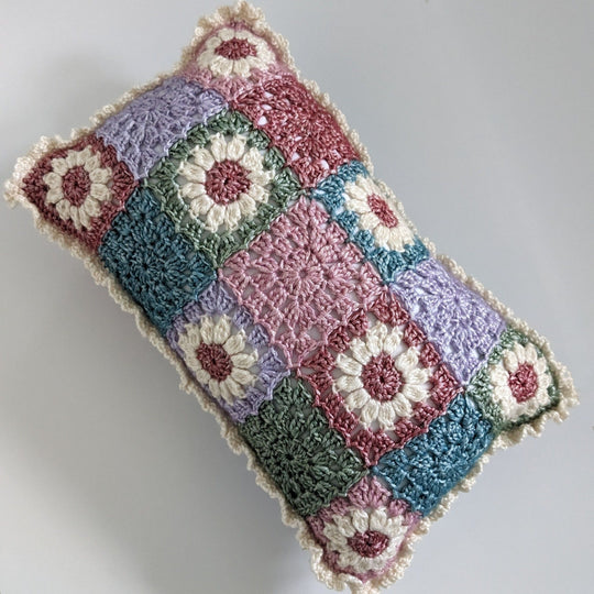 Patchwork Flowers - Cushion