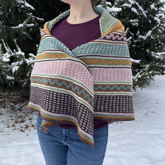 Raindrop - Shawl
6