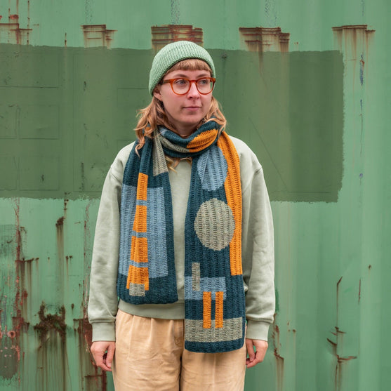Rust & Rhythm - Scarf - Knit Kit
3