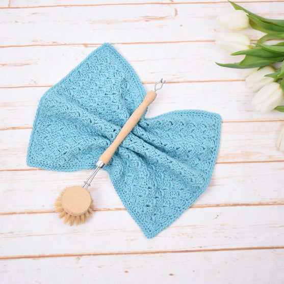 Side by Side - Crocheted Dishcloth
6