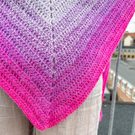 Simple Lines Alpaca - Shawl
3