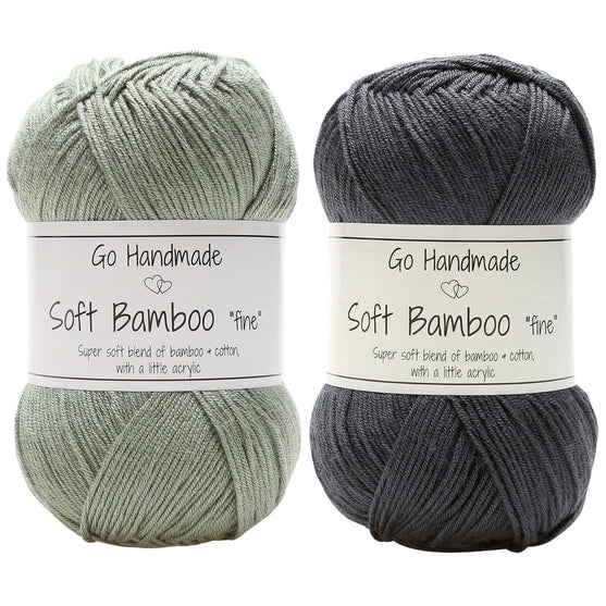 Soft Bamboo Fine - Go Handmade
1