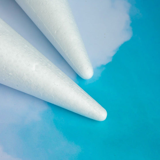 Styrofoam cones - 2 pcs. - Hobbii
3