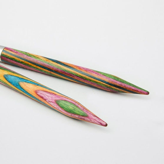 Symfonie Short Interchangeable Circular Needles in Birch - KnitPro
4