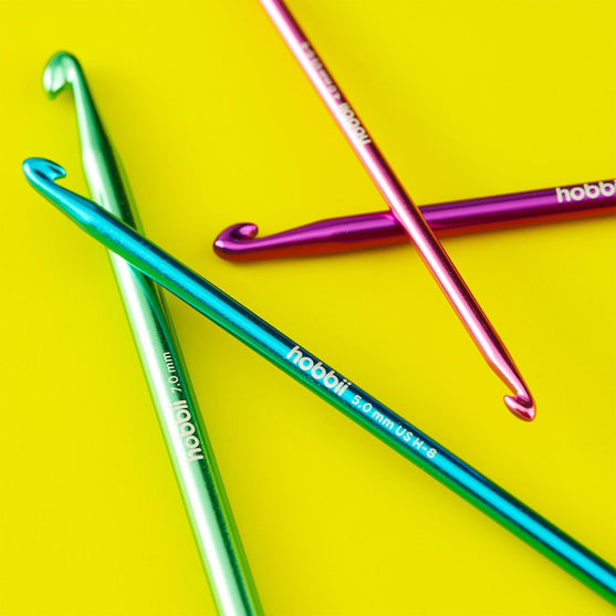 Alu Double Ended Tunisian Crochet Hook Set - 28 cm - Hobbii
5