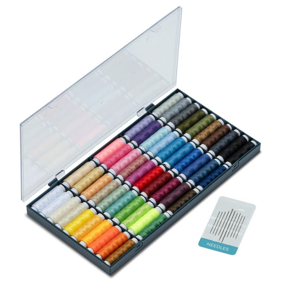 Sewing Thread Set - 50 colours - Hobbii
3