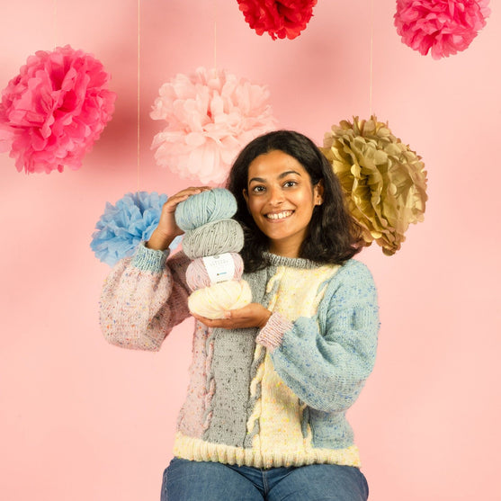 Marshmallow Swirls - Sweater
4