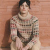 6183-41 Checked Sweater
1
