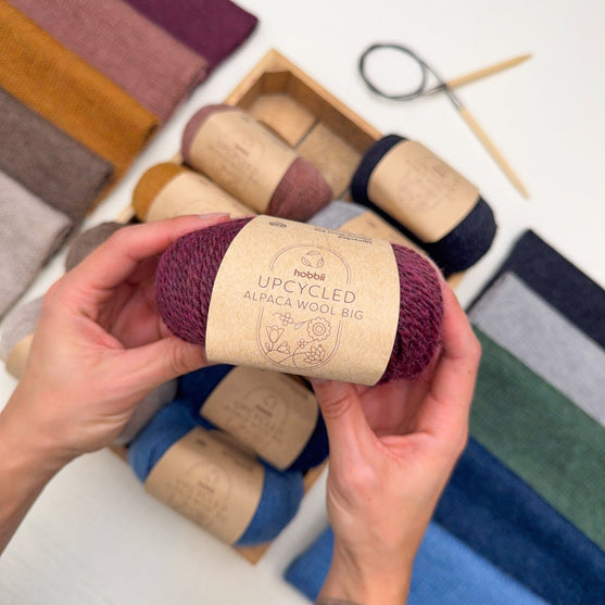 Upcycled Alpaca Wool Big (Limited Edition) - Upcycled
3