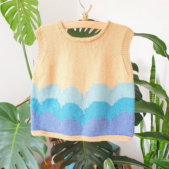 Wavy - Children's vest
3