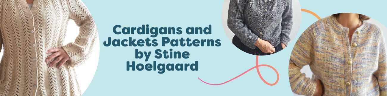 Cardigan & Jacket Patterns by Stine Hoelgaard | Hobbii