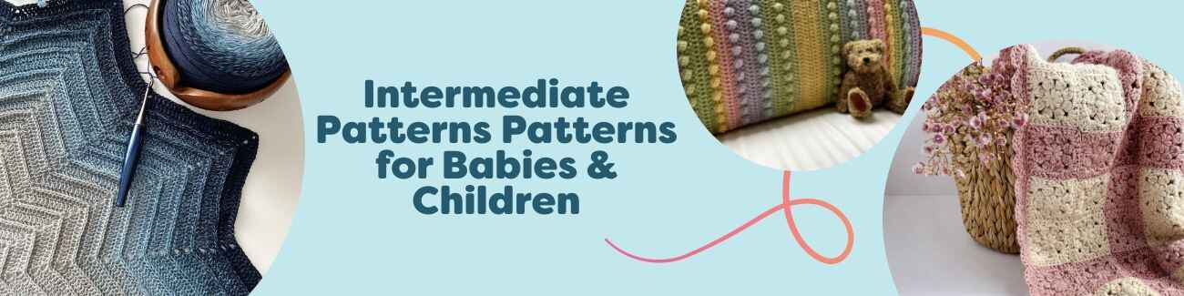 Intermediate Crochet Patterns for Babies & Children | Hobbii