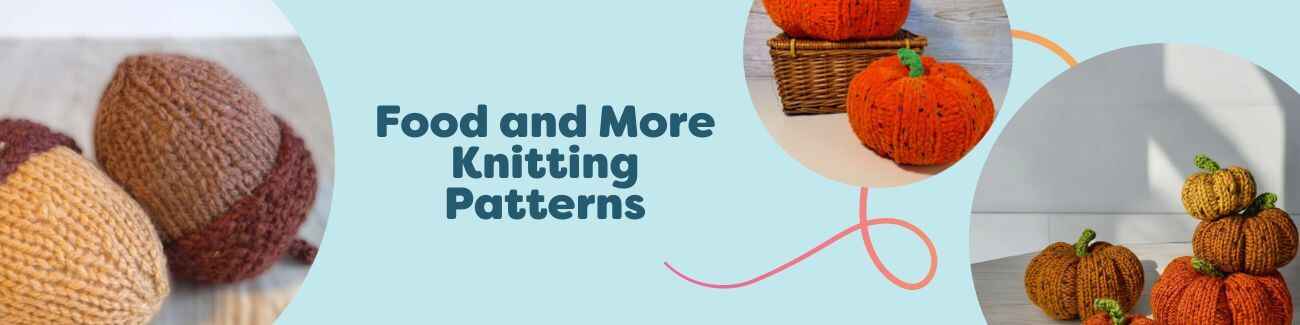 Free Food-Themed & Fall Knitting Patterns | Hobbii
