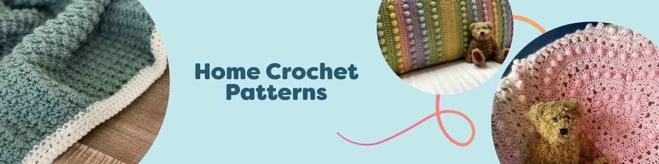 Home Crochet Patterns for Blankets & Decor | Hobbii