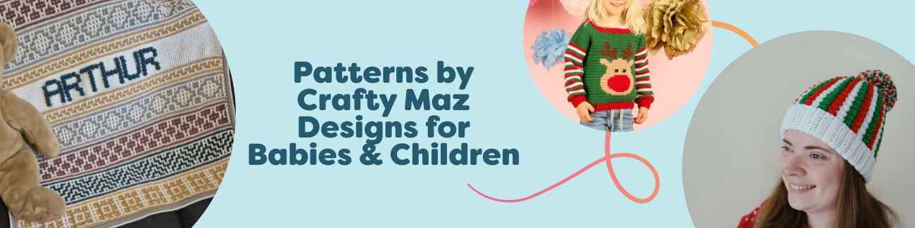Crafty Maz Crochet & Knit Patterns: Babies & Kids | Hobbii