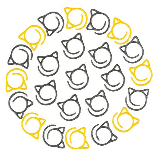 Metal Stitch Markers - Halloween Cat - Hobbii