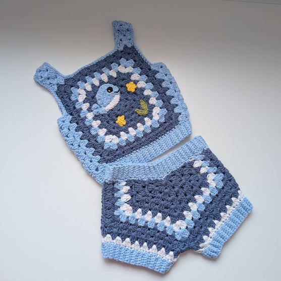 

Summer Granny - Children’s Shorts & Vest
1