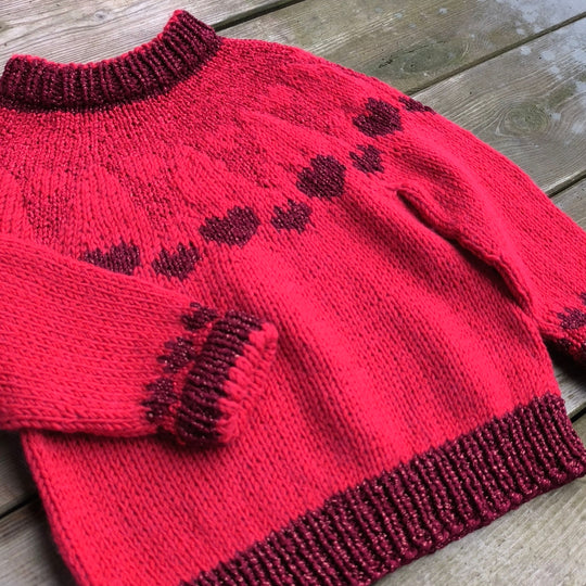 XmasHearts - Children’s Sweater